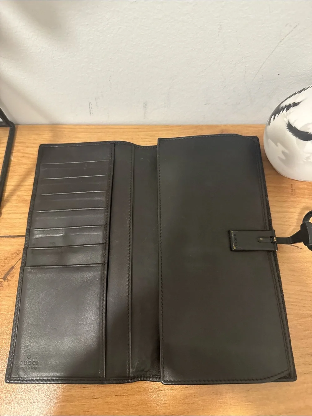 Gucci Vintage Continental Horsebit Wallet Tom Ford Era